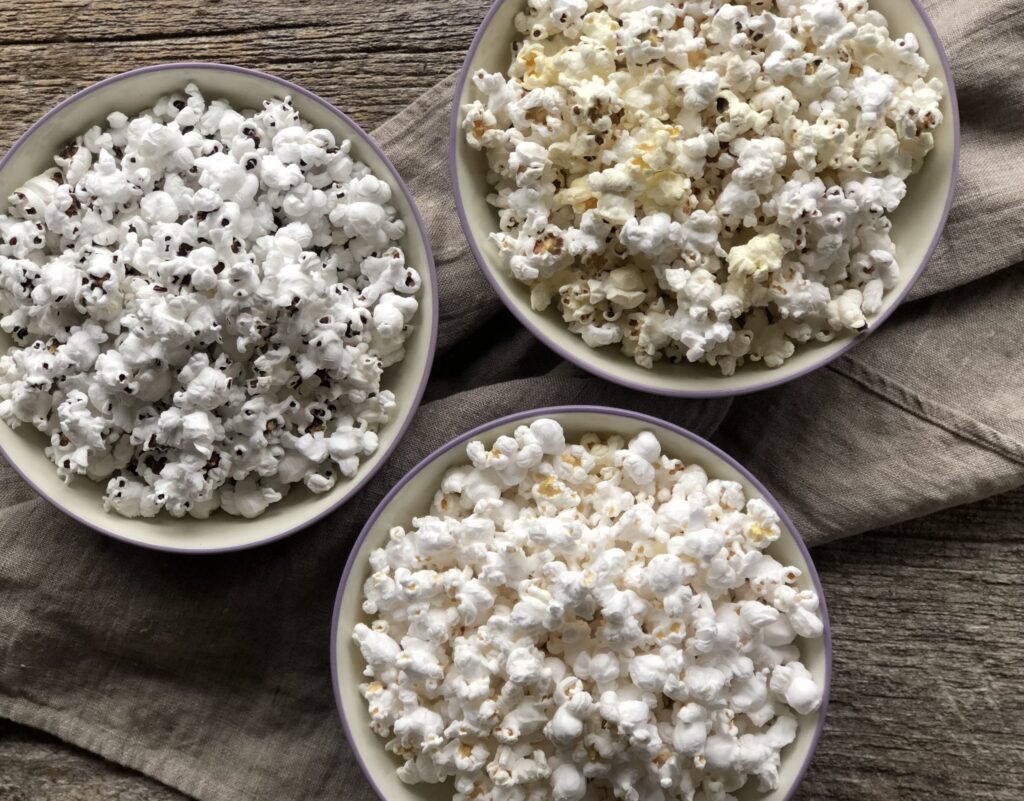 πώς να pop homegred popcorn