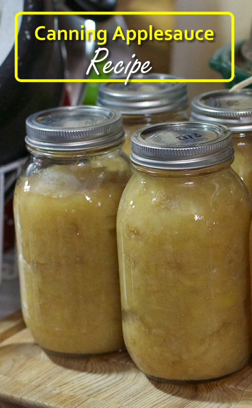 Συνταγή κονσερβοποιίας Applesauce