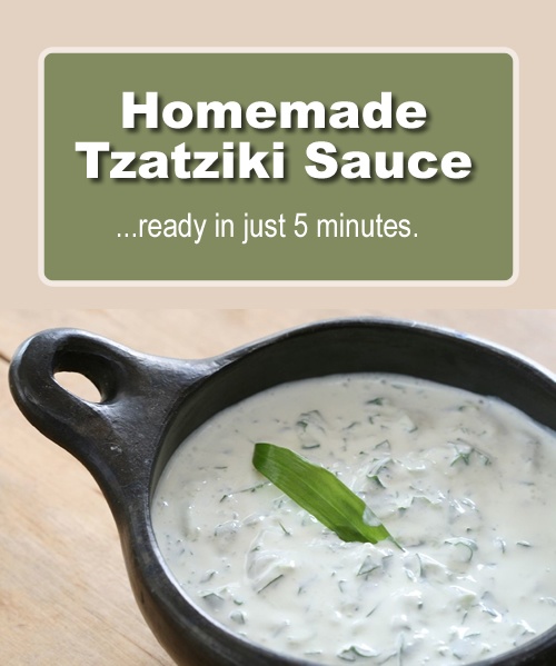 Πώς να φτιάξετε σπιτική σάλτσα Tzatziki